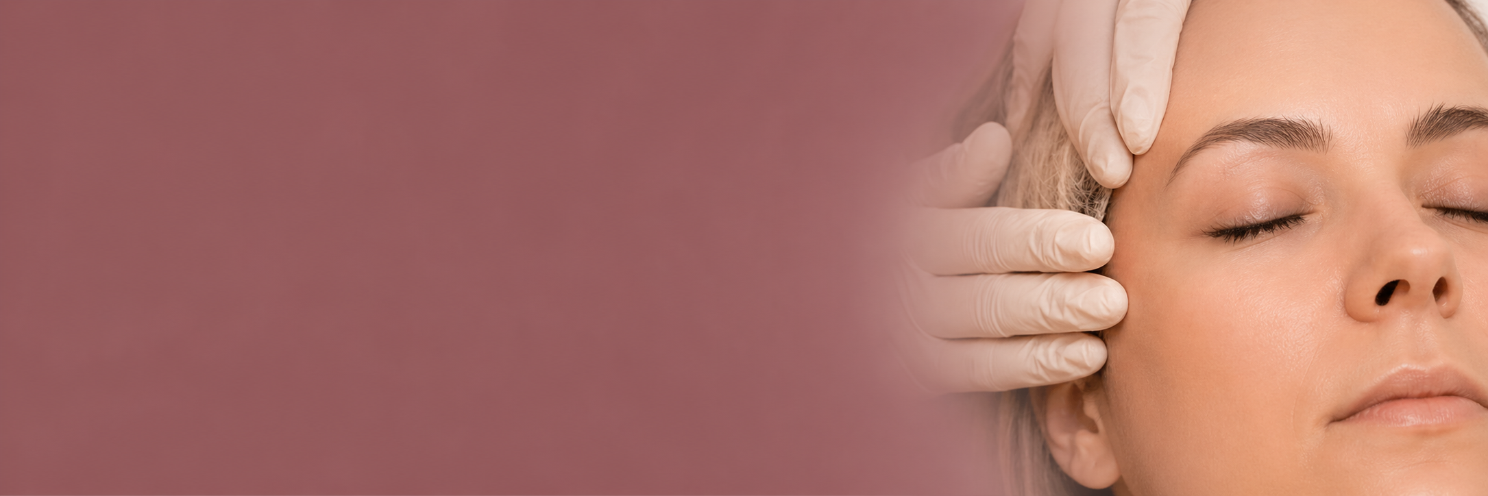 Procedimento estético facial